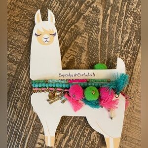 NIP girls stacking bracelets set